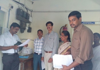 Signature Campaign at KMC Chennai