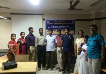 SDPGA Trichy conducted CME Programme on Autopsy and Medico Legal Cases
